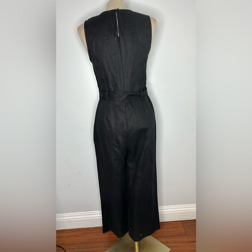 REFORMATION 
Naomi Linen Jumpsuit - Black - Picture 5 of 14